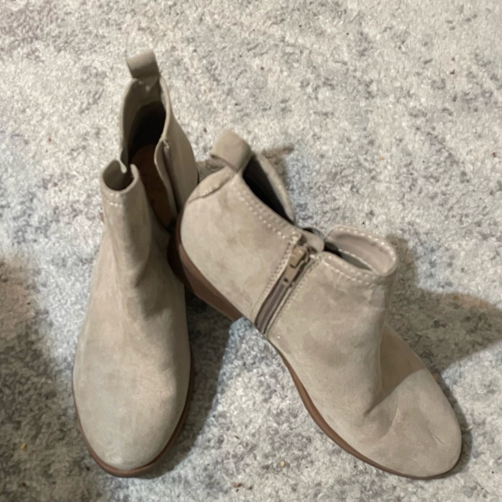 Time and Tru tan bootie